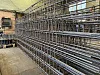 Каркас КР-1, Размер пластины или уголка 5х75х150, 6х72х184, 6х150х185, 20х325х395, уголок 100х63х6 L=1940, Размер двутавра 20Б1 L=6600, L=7550, Диаметр и размер трубы 120х120х5, L=1490, Размер косынок 12х97х100, 12х100х395, Марка стали Ст3